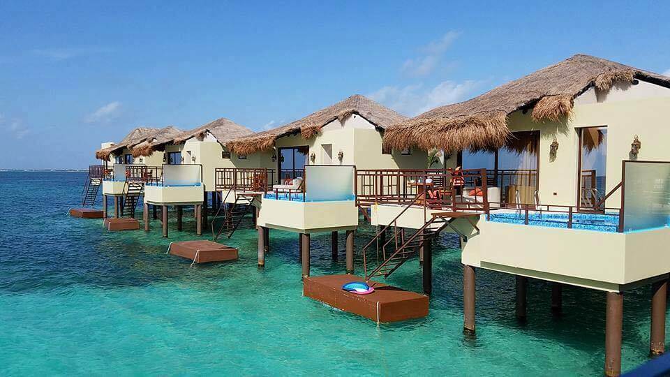 Bora Bora Mexicano Palafitos Overwater Bungalows Riviera Maya