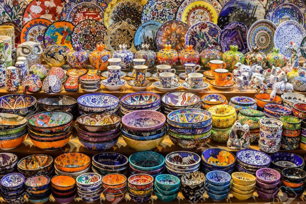 Cerámica tradicional en Gran Bazar