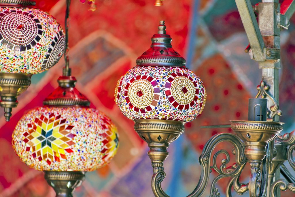 lamparas gran bazar estambul